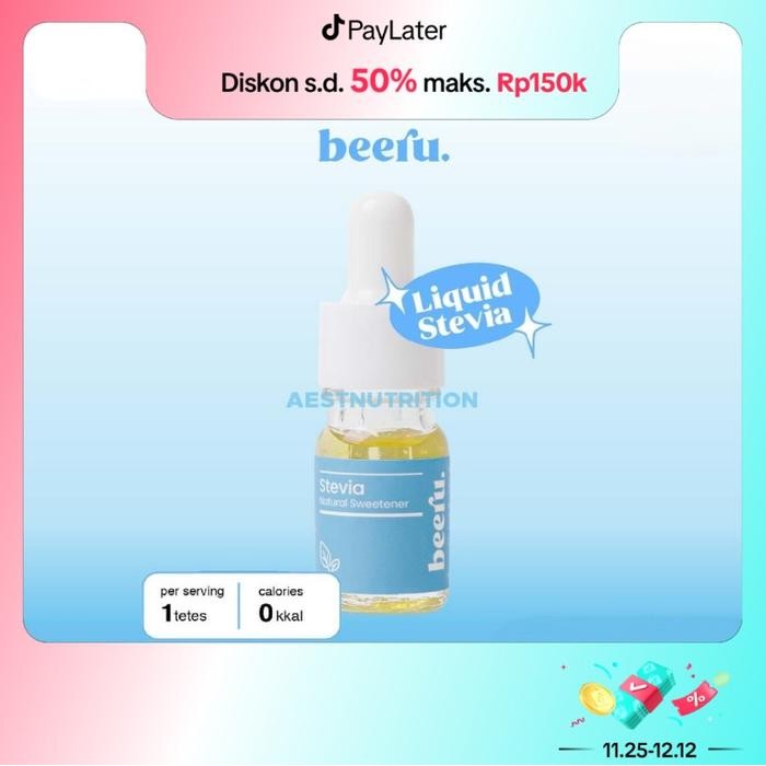 

Pilihan- Beeru Stevia Natural Sweetener 15 Ml Pemanis Alami Alternatif Gula 0 Kalori