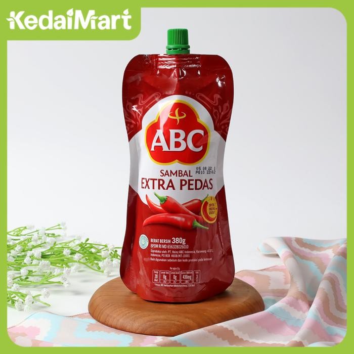 

Pilihan- Abc Sambal Extra Pedas Refill 380 Gram