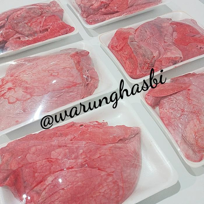 

Pilihan- Paru Sapi Import 500Gr