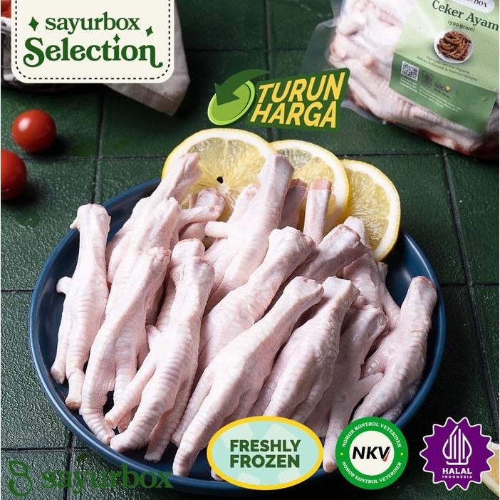 

Pilihan- Ceker Ayam 500 Gram Sayurbox