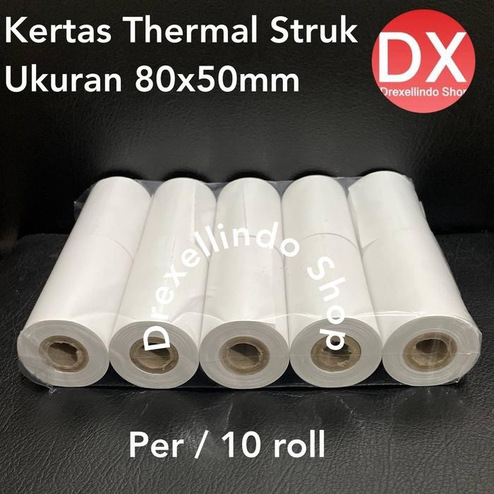 

Pilihan- Kertas Thermal 80X50Mm Per 8 Roll