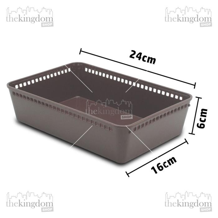 

Claris 0503 Mesh Nampan Tray Keranjang Organizer Serbaguna Kotak Fancy Plastik