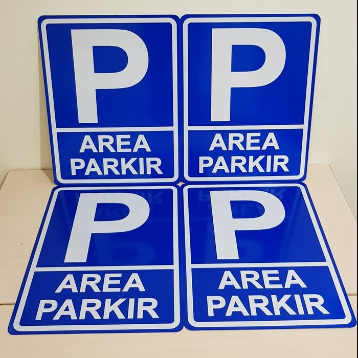 

RAMBU AREA PARKIR 35CM X 50CM PLAT ALUMUNIUM