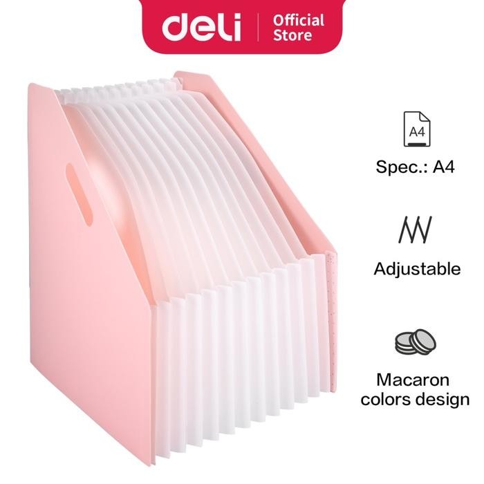 

DELI STANDING FILE A4 100% BAHAN IMPOR EB41102