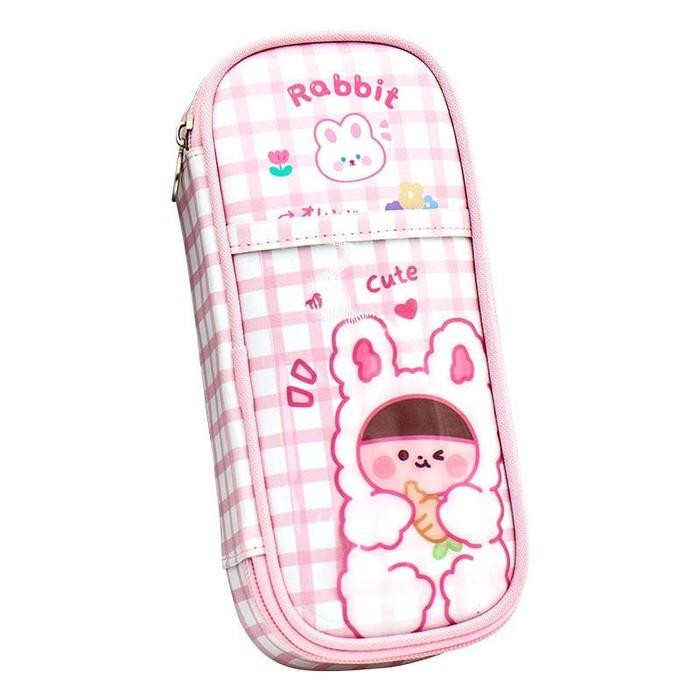 

KOTAK PENSIL MOTIF KOTAK KOTAK DENGAN GAMBAR A GIRL WITH COSTUME