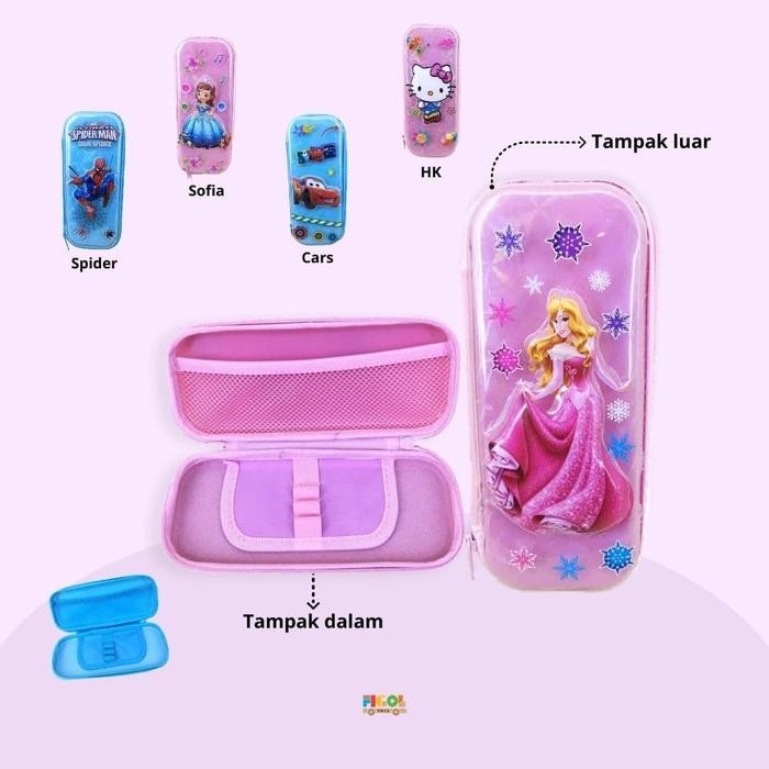 

Sale Mainan Kotak Pensil Plastik Princess/ Cars/ Spiderman/Minnie Xd-9667