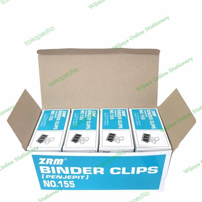 

Binder Clip 155 Zrm (12 Pak)