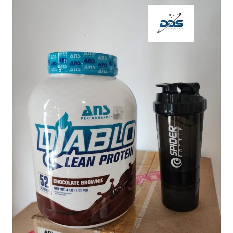 ANS DIABLO WHEY PROTEIN +FATBURNER 4LBS