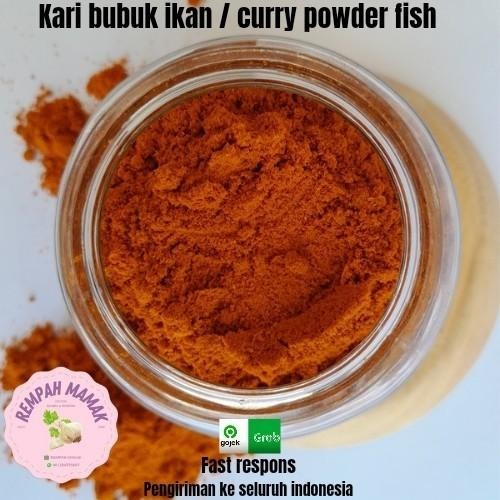 

Stok Baru Kari bubuk ikan 100gram / curry powder fish