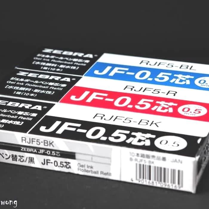 

New Refill isi ulang zebra sarasa Ballpoint pulpen Pen 0.5 / 0.7 / 1.0 mm