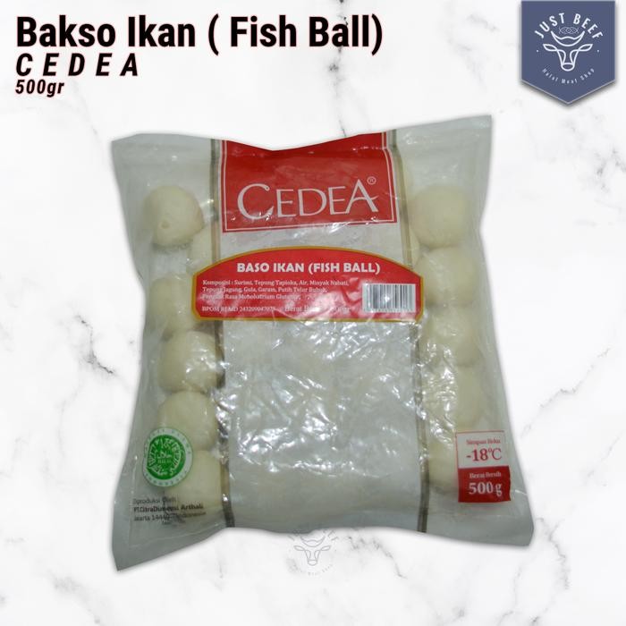 

Pilihan- Cedea Bakso Ikan Besar - 500Gr