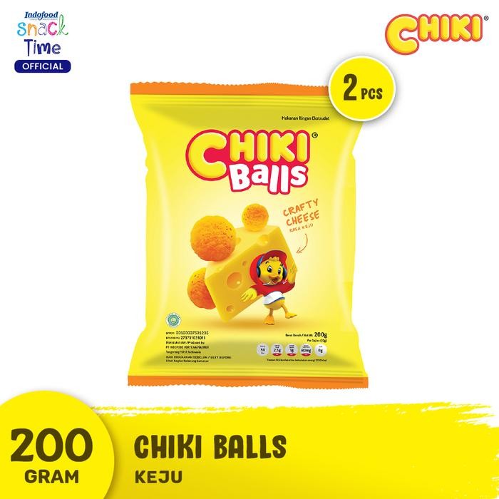 

Pilihan- Chiki Ball Keju 200 Gr - 2 Pcs