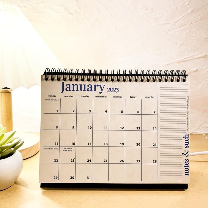 

OJ Kalender Meja Jumbo A4 Vintage Premium Quality