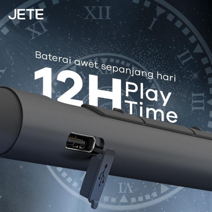 Pilihan- Jete 10 Pro Earphone Bluetooth Sport Neckband Extra Bass - Garansi Resmi 2 Tahun