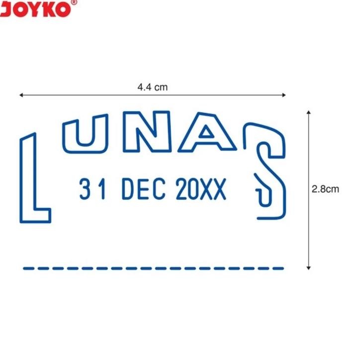 

Date Stamp Stempel Tanggal Lunas Joyko S-68