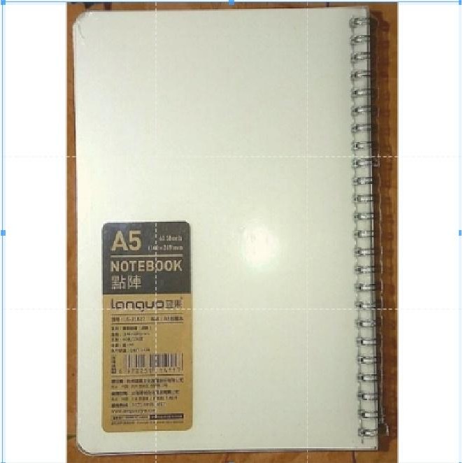 Pilihan- Notebook Spiral A5 B5 / Dotted Notebook / Buku Tulis Ring / Buku Tulis