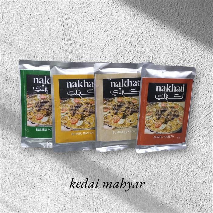 

Stok Baru Bumbu Nakhati 50Gr.. bumbu Nakhati