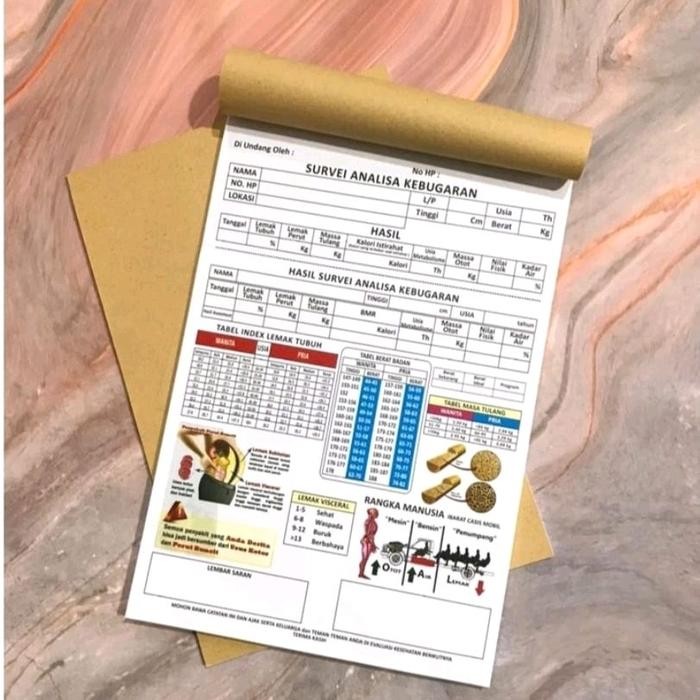 Pilihan- Buku Analisa Atau Buku Kwitansi Herbalife