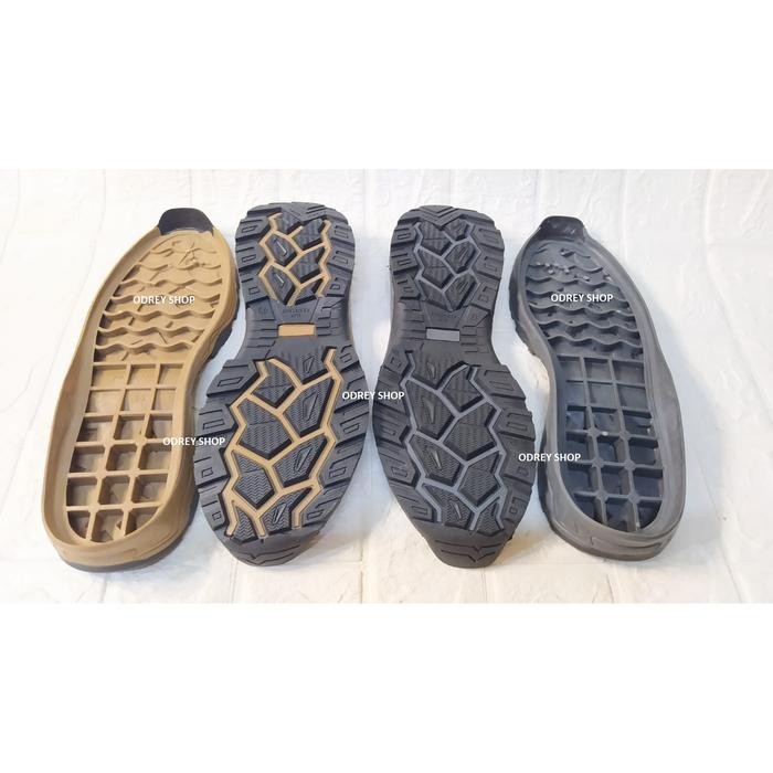 Outsole Sol Sepatu gunung Running Alas Bawah Casual Sneakers Hiking Odrey Solomon TPR Size 39 - 44