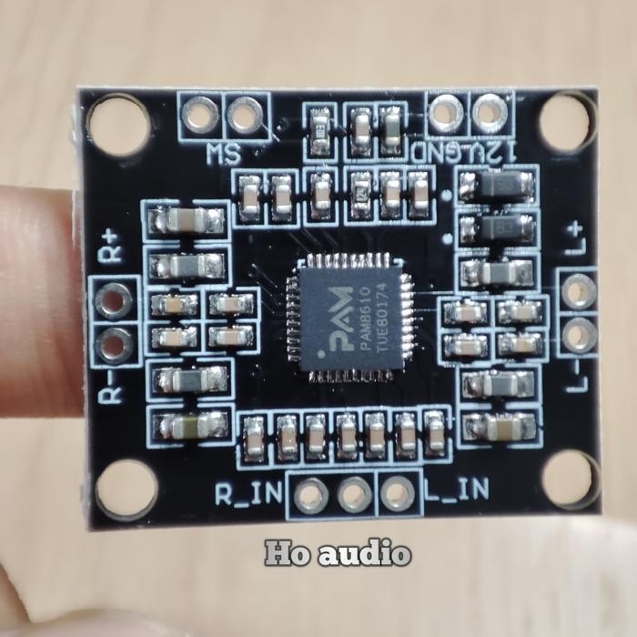 New kit power amplifier class d pam8610 stereo ampli mini 12 volt pam 8610
