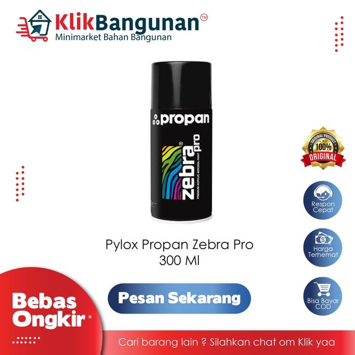 Pilihan- Pylox Propan Zebra Pro / Cat Semprot / Pilox Propan / Pilok