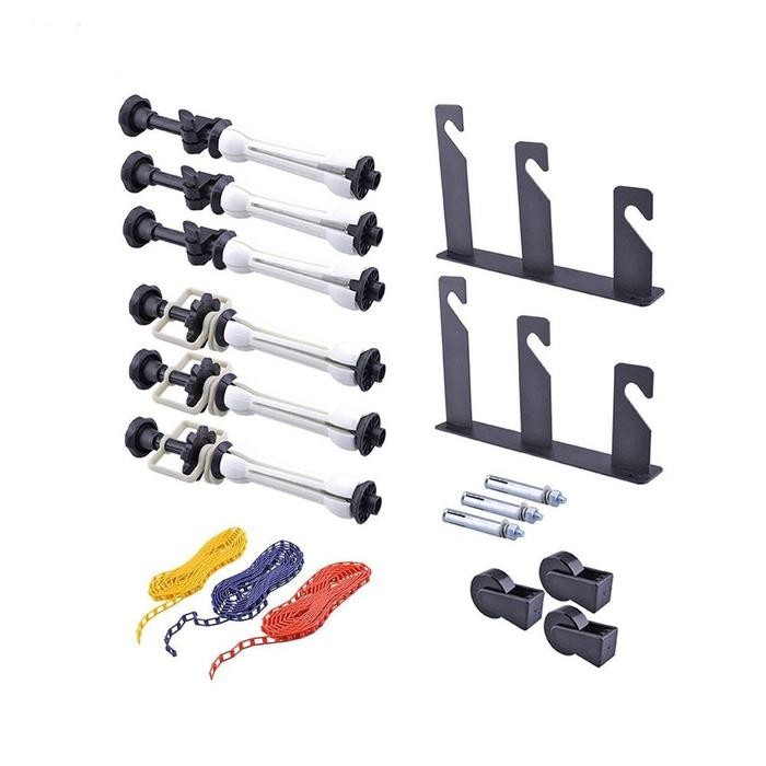 DISKON Stand Background Bracket Green Screen Tiang Backdrop manual chain roll READY STOCK