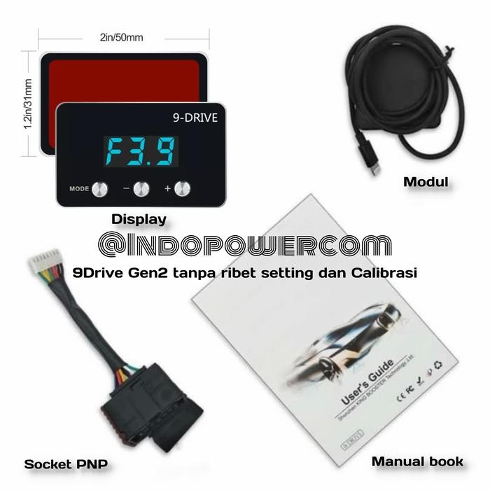Unik 9 Drive Throttle Controller Accelerator Honda Crv Remap Terlariss 