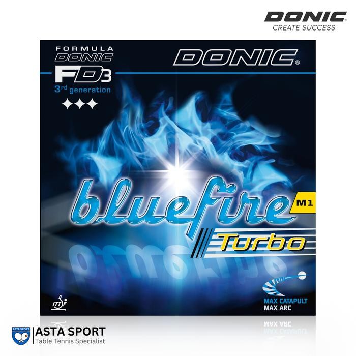 DONIC Bluefire M1 Turbo Karet Pingpong Rubber Tenis Meja