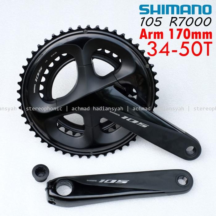 Ready NEW Crank SHIMANO 105 FC-R7000 dual speed 34-50T Crank 105 R7000 34 50