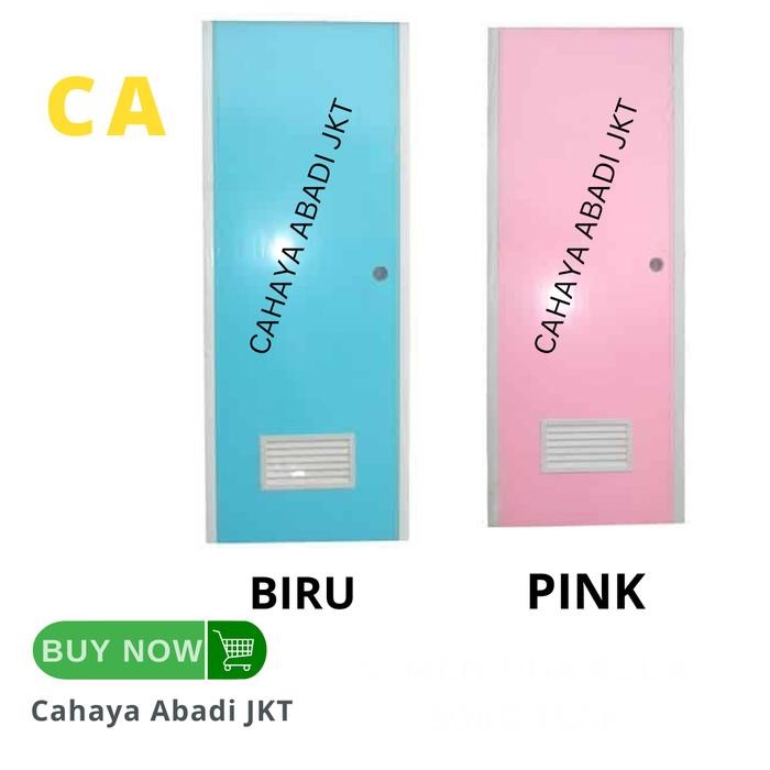 PINTU PVC KAMAR MANDI 80x200CM TEBAL