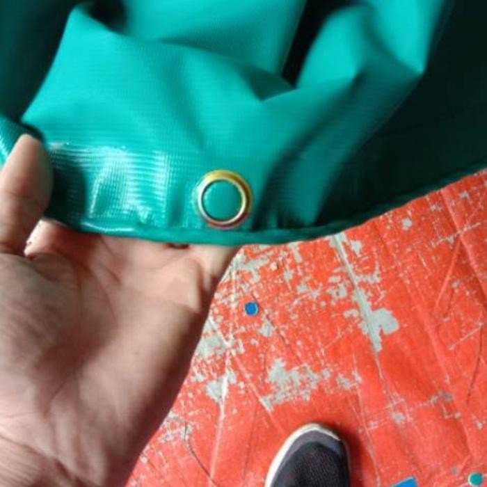 terpal semi karet PVC uk 6x8 kualitas terbagus awet .tahan lama