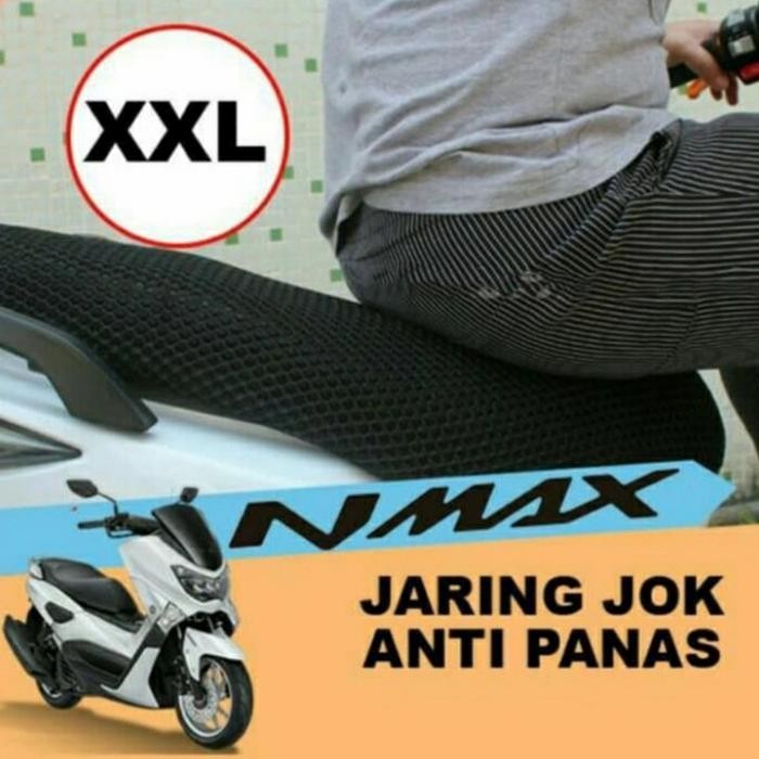 Ready Sarung Jok Motor Jaring NMAX/AEROX - Cover Jok Motor Jaring Ukuran XXL