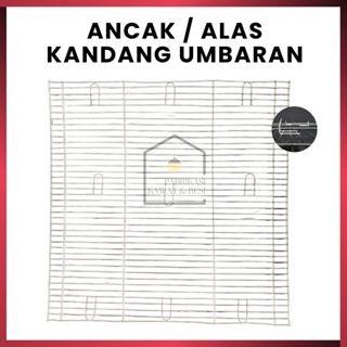 KANDANG KOTAK UMBARAN AYAM/BEBEK/KUCING + ANCAK/ALAS KANDANG BUNDLING GALVANIS 3MM TAHAN KARAT AWET