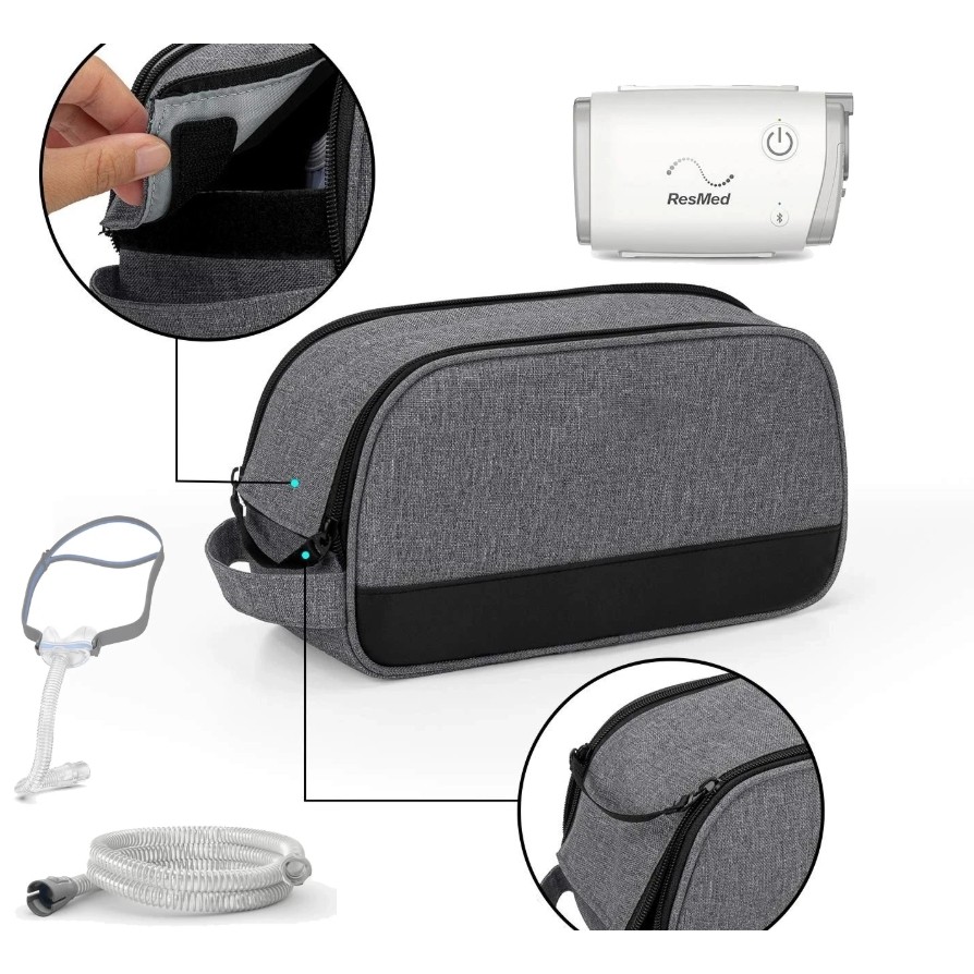 Portable Bag For Resmed AirMini CPAP Travel Bag ResMed Air Mini CPAP Ventilator Bag