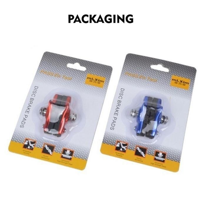 Kampas Rem Sepeda Brake Shoe Pad Mi.Xim Kanvas Rem V Brake MTB Road
