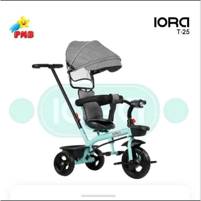 Sepeda roda tiga balita PMB Iora stroller