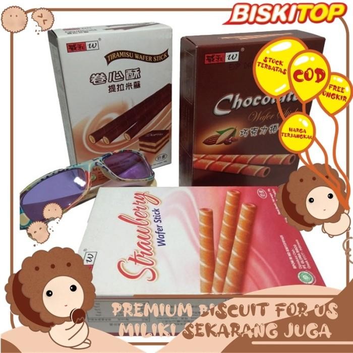 ORIGINAL BISKITOP - WILLIE WAFER STICK 50g Biskuit Kue Kering Biscuit Astor