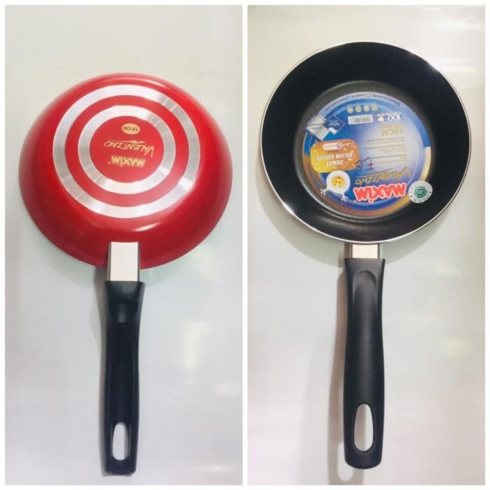 Terbaik Frypan Maxim : Teflon Anti Lengket Maxim Valentino Ukuran 20Cm 100% Ori