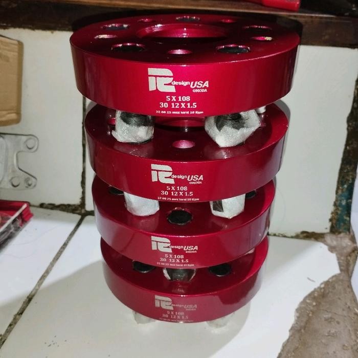 Adaptor roda spacer velg almunium 3cm Chery omoda 5, J6, pcd 5x108