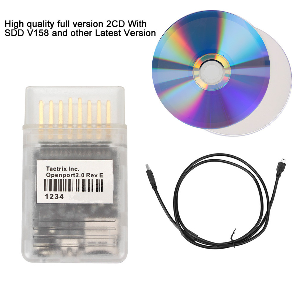 ECU Chip Tuning Tool For Toyota Mitsubishi Subaru ECU FLASH Tactrix Openport 2.0 OBD2 OBDII Connecto
