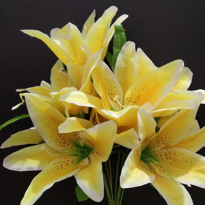 Lily Casablanca Plastik Bunga Lily Plastik. Lilyartificial Bunga