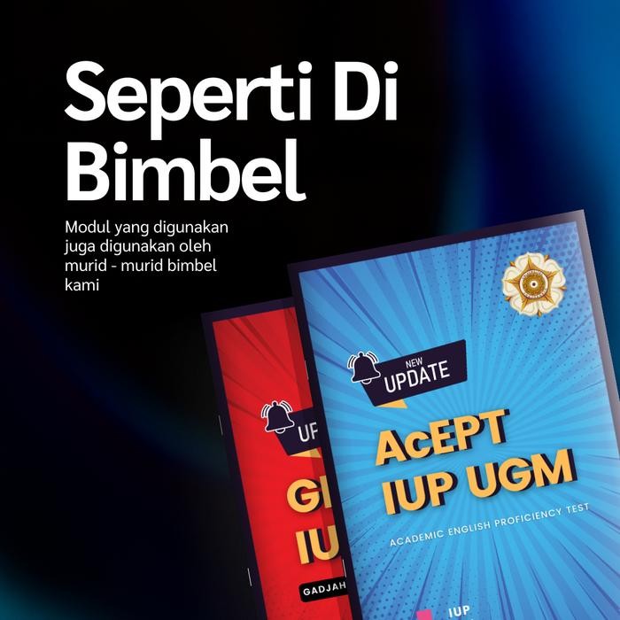 Paket Latihan Soal Tes Masuk IUP UGM (Khusus FK Medicine Kedokteran) Dalam Flashdisk