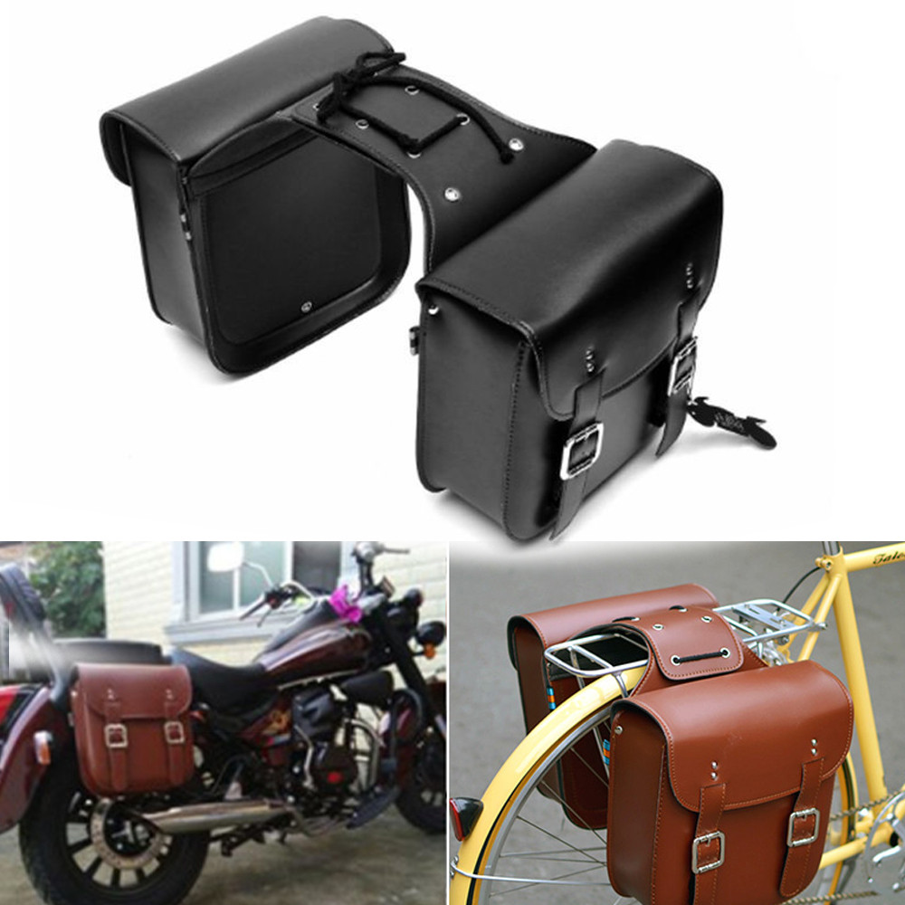 Motorcycle Saddlebag Side Bag PU Waterproof Tool Bag For Honda Rebel 500 CMX500 2017-2021 For Rebel 