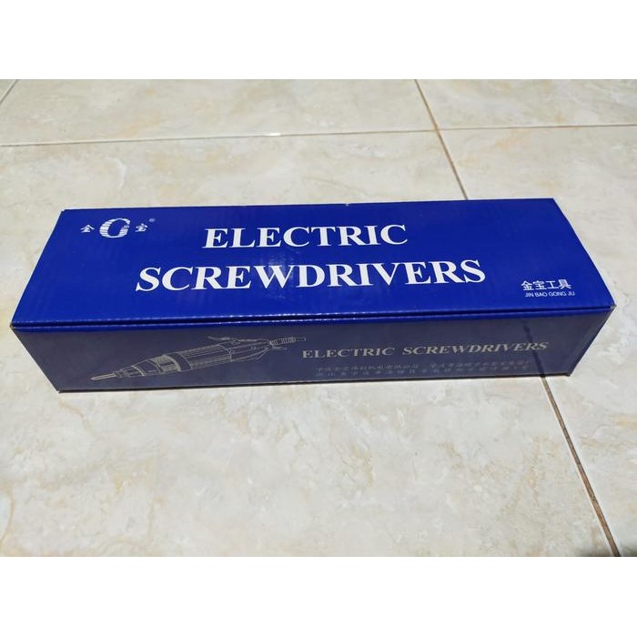 Paling Baik Obeng Bor Listrik Model Colok Adaptor Terlariss 