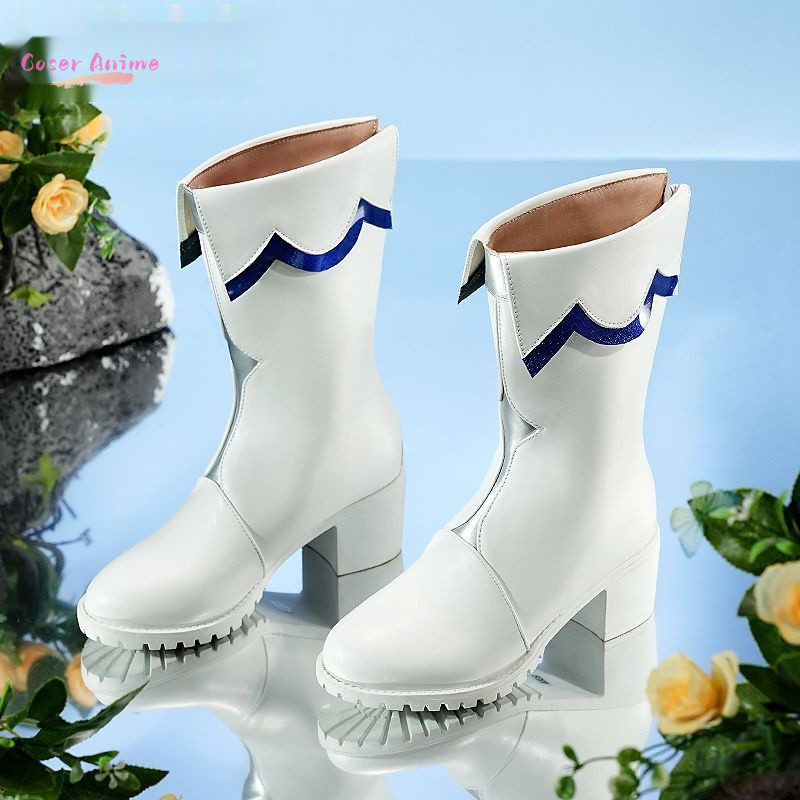 GAME SWORD ART ONLINE YUUKI ASUNA COSPLAY COSTUME SHOES ANIME CHARACTER HALLOWEEN CARNIVAL PARTY