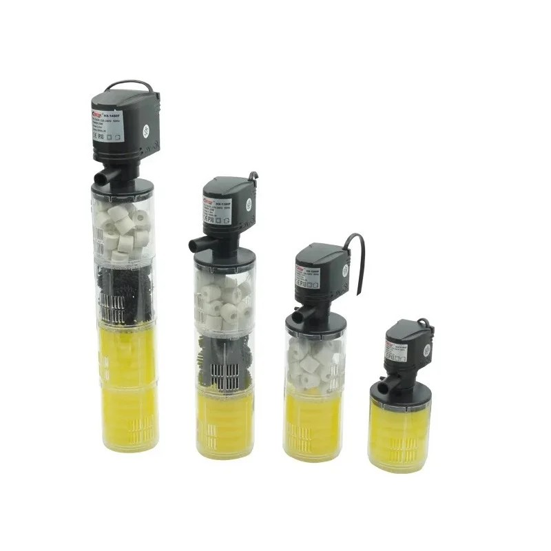 Three In One Filter Fish Tank Filter Mini Fish Tank Filter Air Pump Aquarium Oxygen Diving Water Pur