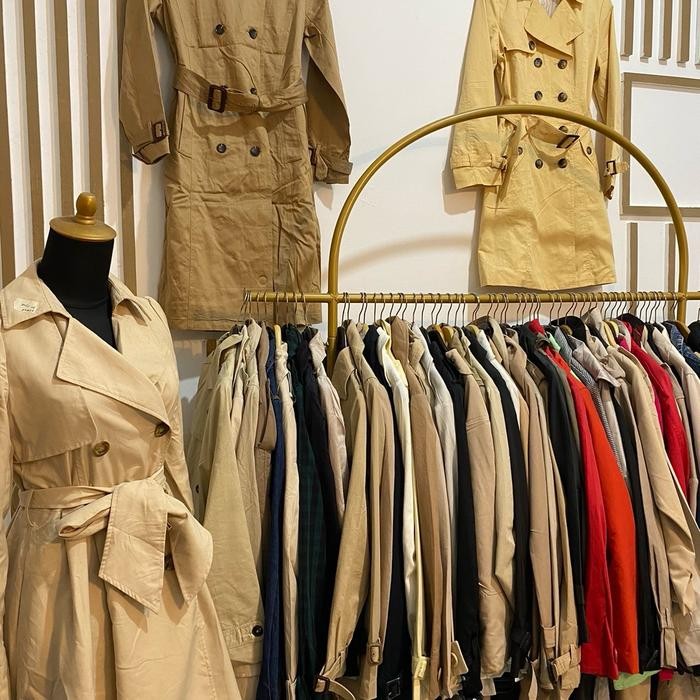 1fihz- Coat Korean Style Import Katun