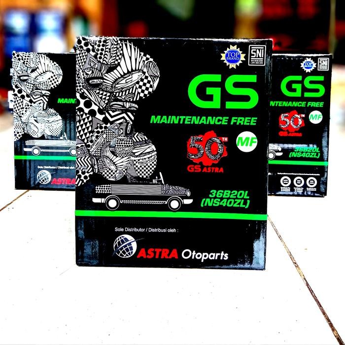 Accu / Aki Mobil Nissan Grand Livina Gs Astra Mf Ns40Zl Aki Kering