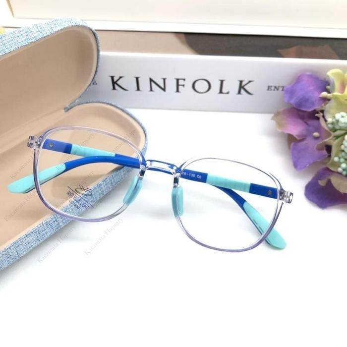 kfiv Kacamata Anak 5290 Lensa Anti Radiasi Blueray Sd Kacamata Kacamata Perempuan Yang Bisa