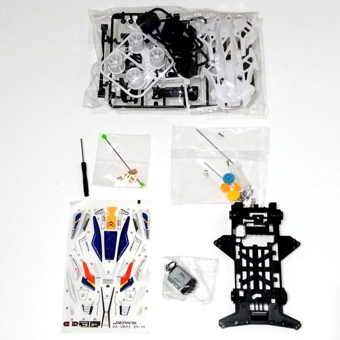 STOK TERBATAS  MINI 4WD MERK JIEPIN : MAX BREAKER TRF SUPER XX CHASSIS TERJANGKAU